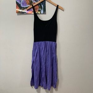 Purple ballet style dress